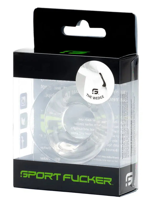 Wedge Cockring Clear