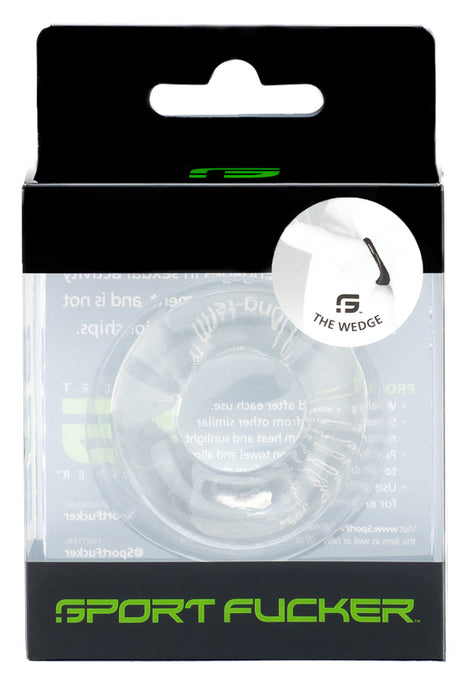 Wedge Cockring Clear