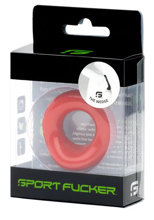 Wedge Cockring Rouge